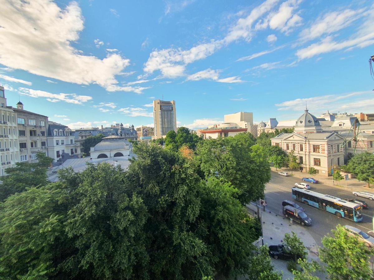 Charming Studio With City View Bucarest Exterior foto