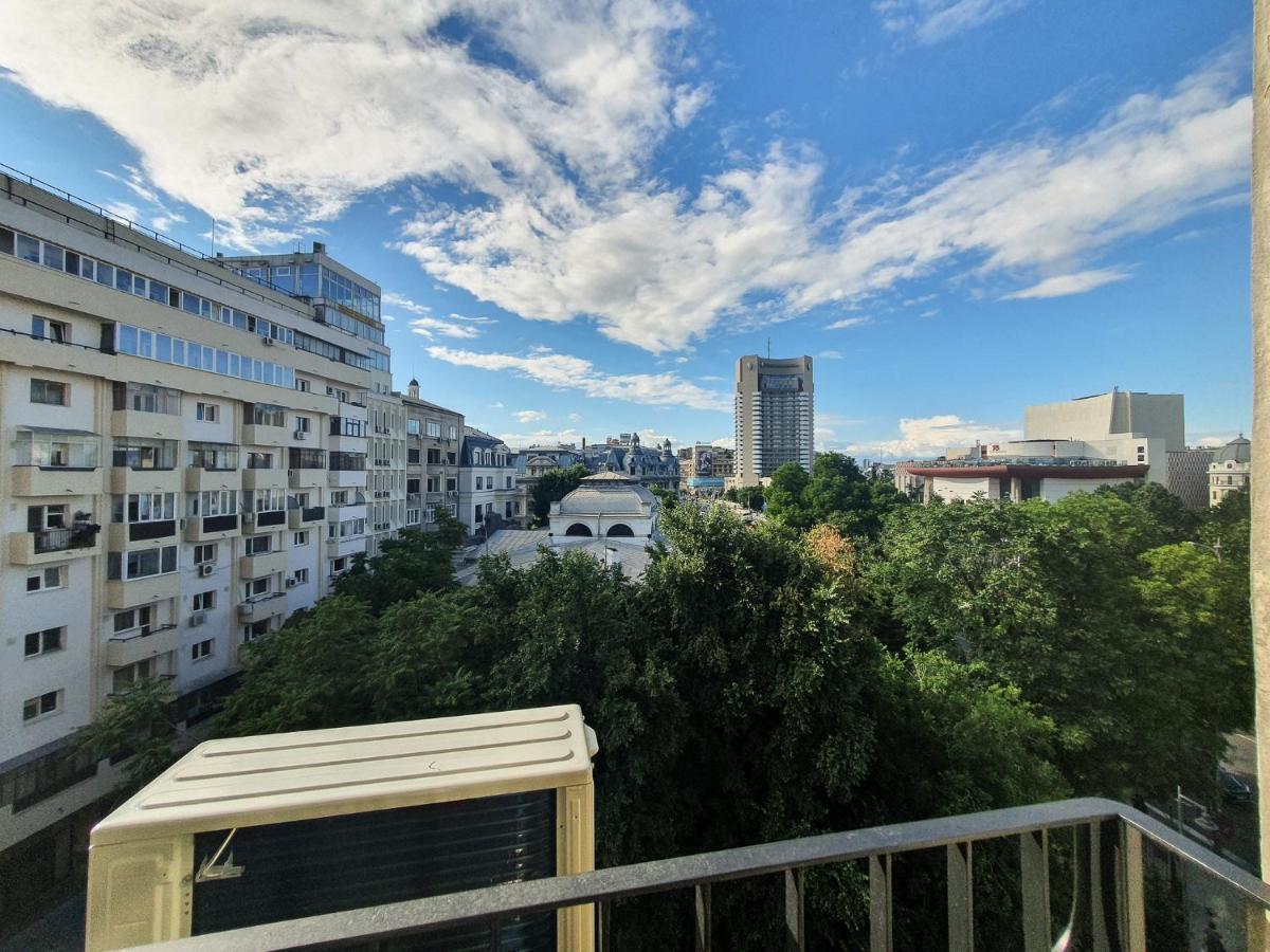 Charming Studio With City View Bucarest Exterior foto